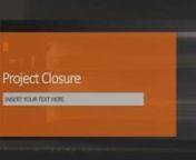 Download the Presentation - https://bit.ly/2VS3JTSnnThe project closure is the phase where the project manager checks that all project work is completed and that the project has met its objectives within scope, including the objectives that were added along the way. Project Closure involves handing over the deliverables to the clients and informing all stakeholders about the closure of the project. Project managers give a project closure presentation to all the stakeholders to showcase the overa