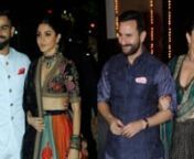 FASHION COUNTDOWN: Virat Kohli, Anushka Sharma VS Kareena Kapoor, Saif Ali Khan; Which couple&#39;s style was the best at Bachchans&#39; Diwali bash? WATCH throwback. Due to the pandemic, one thing fans of Bollywood miss is the events hosted by Bollywood actors on various occasions. One of the events is the annual Diwali party at the Bachchans. Today, we have this throwback video where we are in a dilemma, whose style we liked more Virat, Anushka or Kareena, Saif. Currently, both the new mothers have al