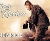 NDIVISIBLE is based on a true story about an army chaplain and his family, who must overcome personal and spiritual obstacles when the chaplain goes to war for the first time in Iraq, during the “surge” in 2007. INDIVISIBLE is a high-quality, God-honoring, emotional ride, which promotes a deep dedication to Christian faith and realistic Christian support for military families.nnSubscribe to the Movieguide® TV Channel! https://goo.gl/RtGckgnMore Movieguide® Reviews! https://goo.gl/O8nUFznKn