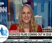 Movieguide®&#39;s Evy Baehr Carroll goes on CNN to talk about the best and greatest movies to look forward to in 2018!nnSubscribe to the Movieguide® TV Channel! https://goo.gl/RtGckgnMore Movieguide® Reviews! https://goo.gl/O8nUFznKnow Before You Go with Movieguide®! nnStarring: Evy Baehr CarrollnnFollow us on:nnFacebook:nhttps://www.facebook.com/movieguidennTwitter: nhttps://twitter.com/movieguidennGoogle+nhttps://plus.google.com/+MovieguideOrg/postsnnVisit Our Website: http://www.movieguide.or