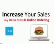 Olo Online Ordering (www.olo.com), is a leading online ordering provider to the restaurant industry. Olo’s clients include Cold Stone Creamery, Five Guys Burgers &amp; Fries, Panda Express and thousands of independent restaurants across the nation. Olo operates www.gomobo.com, which was named “Fandango for Food” by New York Magazine. The service allows customers to order and pay ahead and Skip the Line® at busy restaurants and coffee shops throughout the US. You can learn more at www.olo.