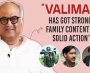 In the fourth episode of Number Game, Boney Kapoor gets candid about his three releases of 2021 - Vakeel Saab with Pawan Kalyan, Valimai fronted by Thala Ajith and Ajay Devgn starrer Maidaan. The filmmaker promises that the Ajay Devgn sport drama will make every Indian proud, whereas the Ajith film is a blend of strong family content and solid action. He also opened up about how Wanted brought the audience back to the single screen and described Salman Khan as a Pan-Indian superstar.