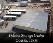 Odessa Storage Center is a 26,800 net rentable square foot self-storage facility located in Odessa, Texas. The property was constructed in 2016 and consists of 186 units. There are 108 climate control units (14,000 NRSF) and 78 non-climate units (12,800 NRSF) The facility has 4 storage buildings and a separate manager’s office space outside of the entrance gate. nnOdessa Storage Center offers amenities including, but not limited to video surveillance throughout the property, an automated secur