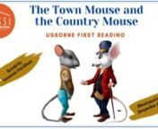 The Town Mouse and the Country Mouse Lesson 1HD from town mouse and country mouse txt