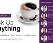Ask Us Anything Employer Webinar: Vaccinations in the Workplace from non punitive measures