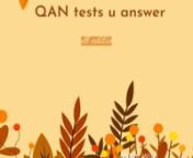 QAN� from qan