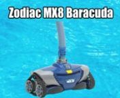 Product available for purchase at: http://bit.ly/2wwxIY2nnThe Baracuda MX8 is a powerful and efficient suction side pool cleaner that cleans the floors and walls of your in ground pool.nPool Cleaner Features:nSuction side pool cleanernSuitable for in ground poolsnCleans floors and walls up to the waterlinenWorks with all pool surfacesnTwist locking hose sectionsnEnergy efficient, low flow cleanernGear DrivennIncludes: 36&#39; hosennFamily-owned since 1989, E-Z Test Pool Supplies has 3 retail stores
