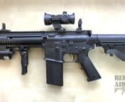 Type: BB Machine Gun/Rifle.nManufacturer: Umarex USA.nModel: Steel Force (AR Platform).nMaterials: Plastic and some Metal.nWeight: 3.37 pounds (1529 grams).nBarrel: Metal non-rifled.nPropulsion: CO2 x 2.nAction: Semi and 6 round burst blowback, single action only.nAmmunition Type: 4.5mm BB&#39;s.nAmmunition Capacity: 300/30 round hopper/magazine.nFPS: 430+.nnThe Umarex Steel Force CO2 BB Machine Gun is for sure an improvement over the Steel Storm, first of all it is a true replica of a real rifle in