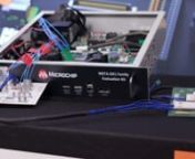 A live product demonstration combining Microchip’s META-DX1 56 Gbps PAM4 Ethernet PHY with Samtec’s popular QSFP-DD front panel I/O interconnect.