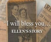 ELLEN’S STORY is a 7+ minute slide show video created by her eldest son Dave Bramsen. A 6-minute version of this was shown at Ellen Victoria Bramsen’s Memorial Celebration. nFul Program (105 min. https://vimeo.com/685892341 )nnELLEN&#39;S STORY&#39;s background music consists of two public domain hymns (I Love to Tell the Story &amp; Softly and Tenderly Jesus is Calling) sung by Alan Jackson which have been used in a limited way under the