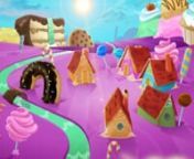In a new place of fantasy…nThe sweetest dreams come truennCan you imagine a land covered with chocolate?nnAnd rivers of ice cream!nnEveryone wants a piece of sugarnIt could be yours..