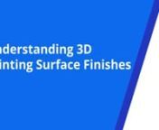 In this design and manufacturing tips video, Xometry&#39;s Greg Paulsen, Dir., Application Engineering, dives deep into the world of 3D printing surface finishes. He looks at each of Xometry&#39;s six additive manufacturing processes, what kinds of surface finishes you can expect from each, and how to select the right process and finish for your project.nn0:33 Xometry&#39;s 3D Printing Processesn2:45 Diving Deeper: SLS and HP Multi Jet Fusionn5:02 Diving Deeper: Fused Deposition Modelingn6:48 Diving Deeper: