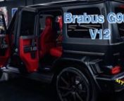 The Brabus E V12 is a tuned Mercedes-Benz G-Class made by Mercedes-Benz tuning company Brabus. It was succeeded by the Brabus Rocket which is based on the Mercedes-Benz G-Class.nThe centerpiece of the world&#39;s fastest luxury sedan is the BRABUS 900 6.3 V12 Biturbo increased-displacement engine. This powerplant in the bow produces a peak output of 662 kW / 900 hp and a peak torque of 1,500 Nm and accelerates the BRABUS 900 from rest to 100 km/h in impressive 3.7 seconds.