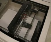 This video shows a time lapse of a 3D print job using a Z Corporation Printer. The object being printed is a 3D model generated using Mimics from a CT data set of a hominid skull (G3B8 from Gobero).
