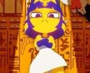 Cat On The Ceiling (Ankha - Animal Crossing) #Shorts from ankha