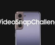 Highlights video of influencers doing the TikTok Challenge on the Samsung S21 Galaxy.