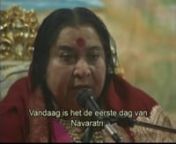 Excerpt of a talk by Shri Mataji Nirmala Devi n1.8.tJagadamba – Free WilltLevel 1-2tt11:52nNavaratri PujaCabella ITA - Astrological time of the Pujan- Swastika Omkaran- The advent of the Goddessn- How to manage your free willnProduction WF 0059S tFrST- DuStnStarting at 4:56nNow you are worshipping today the DurganVideo: FR: http://vimeo.com/19287887 NL: http://vimeo.com/19247841 nText: http://wiki.sahajyog.net/wiki_bp/index.php?title=1992-0927:_Navaratri_Puja,_Cabella,_Italy