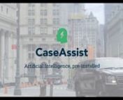 Meet CaseAssist, Casepoint’s built-in artificial intelligence and advanced analytics suite for faster and smarter legal discovery. nnCaseAssist includes CaseAssist Active Learning and Data Stories, powering faster and better Legal Discovery.nnCaseAssist enables legal teams to save valuable time and resources, review more efficiently, and experience faster, more intelligent decision-making through an accelerated, AI-driven identification of relevance, non-relevance, and privilege. nnCaseAssist