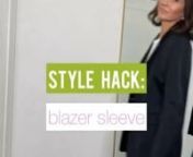 Style Hacks: Blazer Edition ✨nnHead to my IG stories for outfit details!