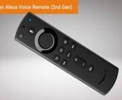 #Amazon #AmazonFireTVStickLite #AmazonFireTVStickLiteAlexaVoicenThis tutorial will guide you through the control functions of your Amazon 2nd Generation Alexa Voice Remote. This remote requires one of the following compatible Fire Tv devices:nn- Fire TV Stick Liten- Fire TV Stick 2020 Release, n- Fire TV Stick (2nd Gen), n- Fire TV Stick 4K, n- Fire TV Cube (2nd Gen), n- Fire TV Cube (1st Gen), n- and Amazon Fire TV (3rd Gen).nnLINK TO PDF REFERENCE GUIDEnhttp://www.resonantimage.com/PORTFOLIO/L
