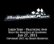 We took some video of Jared running his 4wd yesterday in practice at the 2011 Reedy Intl. Off-Road Race of Champions...nnCheck it out...