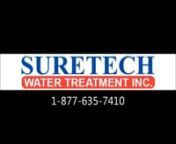 Suretech Water Treatment Technical Support with a video on the proper procedure for changing the prefilter in a Cuno 19.5