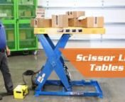 Learn more: https://na.bhs1.com/products/warehouse-equipment-2/lift-tables/scissor-lift-tables/nnThe BHS Scissor Lift Table vertically positions materials at comfortable heights for improved ergonomics and productivity. Reduce physical strain, fatigue, and even injury by eliminating heavy lifting, bending, and reaching. Scissor Lift Tables are available in many standard sizes and capacities to lift and position loads weighing up to 10,000 pounds (4536 kilograms) to heights up to 72 inches (3658