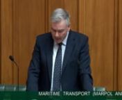 2021-10-26 - Maritime Transport (MARPOL Annex VI) Amendment Bill - Committee Stage - Part 1 - Video 11nnScott Simpson