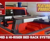 The ARS Bed Rack System is the backbone to cargo management for your Jeep JT Gladiator. Adjustable and customizable to suit your needs, this bed rack system is strong, lightweight and has a multitude of optional accessories to choose from. Whether it&#39;s roof-top tents, overland tools, kayaks, bikes or lumber, ARS can help you get your load from A to B and beyond. Proudly Made in the USA!nhttps://adventureracksystems.com/jt-gladiator-mid-riser-bed-rack.html