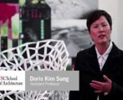 USC architect Doris Kim Sung wants to make buildings that automatically respond to changes in the environment.nn“For a long time, my work has examined why architecture is static and nonresponsive, and why it can’t be more flexible like clothing,” Sung said. “Why do we have to adapt to architecture rather than architecture responding to us? Why can’t buildings be animated?” nnSung hit upon a material that had never before been used in architecture: a metal alloy that responds automati