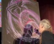 A time-lapse video of Alex Grey painting at the 2011/2012 Integral Spiritual Experience: Kosmic Creativity event. Also in this video: dj rekluse (Corey deVos, Editor of Integral Life).nnRecorded by Mathias Weitbrecht.
