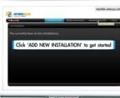This video is a step-by-step guide for PV system installers on how to &#39;add a new installation&#39; using the Enecsys Monitoring System: www.monitor.enecsys.comnnwww.enecsys.comnnn-nVoVo Productions 2012nwww.vovoproductions.com