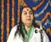 Archive video: H.H.Shri Mataji Nirmala Devi at a Sahaja Yoga public program in Mumbai, Maharashtra, India. (1986-0120)nAnother copy: https://vimeo.com/141312268