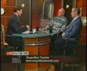 An appearance by a member of Ottawa Skeptics on a local Ottawa talk show debating a UFO believer.