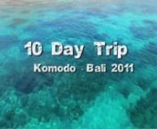 A 10 Day Trip from Komodo to Bali with Wicked Diving and great divers. This was a awesome trip.nnFilmed with a GoPro, a flat lens and a red lens.nn01:19 Sabalann02:21 Batu Balongn04:01 Sunset Walkn04:55 Cauldronn07:17 Castle Rockn10:38 Banta Islandn15:10 Sangeang Bubble Reefn20:03 Best Of