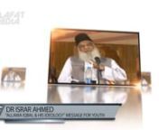 Know from Dr Israr Ahmed the vision/ideology of Allama and how can they follow into the footsteps of Iqbal.nnWho is IqbalnWhat was his VisionnWhat was his Ideology nWhat he wanted to achieve nWhat is the message Iqbal wants to deliver to the youth of Todaynnknow the answer to all this from Dr Israr Ahmed