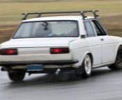 josh taking the supercharged ka powered datsun 510 around one lap at thunderhill raceway park.track is mostly 3rd gear with a couple 4th gear corners.