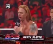 WWE Raw 7 16 12 - Rikishi vs Heath Slater ( Rikishi Returns ! ) from wwe rikishi