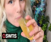 A mum has revealed her ultimate parenting hack for coping with festive stress - £1 cocktails made from baby food.Jo Weston, 33 from, Hethersett, Norfolk, is a baby recipe creator and said adding baby food fruit pouches to her Prosecco makes a delicious Bellini. She said: &#92;