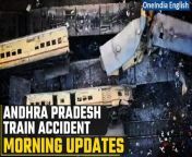 A rail accident in Andhra Pradesh claimed 13 lives and injured 40 when a passenger train collided with another on the Howrah-Chennai line. Railway Minister Ashwini Vaishnaw cited human error as the cause. Prime Minister Narendra Modi expressed condolences, offering financial assistance. Chief Minister YSR Jagan Mohan Reddy ordered prompt treatment for the injured. &#60;br/&#62; &#60;br/&#62;#VisakhapatnamTragedy #TrainCollision #AndhraPradeshIncident #RailwayMishap #RailSafety #CMReliefEfforts &#60;br/&#62;~ED.102~GR.122~HT.98~