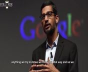 Google C.E.O. Sundar Pichai Opens up About the CHANGE that is required to transform Indian Education System and how it should be. In this video he encourages young people take risks. Now He is the chief executive officer of Alphabet Inc. and its subsidiary Google.&#60;br/&#62;