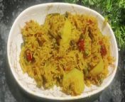 INGREDIENTS TO MAKE THE RECIPE &#60;br/&#62;&#60;br/&#62;Ingredients&#60;br/&#62;1 1/2 basmati rice&#60;br/&#62;Oil 2-3 big spoon&#60;br/&#62;Garam masala as per your choice&#60;br/&#62;2-3 Onion&#60;br/&#62;4-5 green chili&#60;br/&#62;1 1/2 tablespoon ginger garlic paste&#60;br/&#62;2 Tomato&#60;br/&#62;100gms matar&#60;br/&#62;1/2 tablespoon Coriander Powder&#60;br/&#62;1/2 teaspoon Red Chili Powder&#60;br/&#62;Salt as per your taste&#60;br/&#62;1 tablespoon fennel seeds (saunf)&#60;br/&#62;3-4 potato&#60;br/&#62;7-8 leaf mint&#60;br/&#62;coriander leaf as per your choice&#60;br/&#62;1/2 teaspoon turmeric powder&#60;br/&#62;2 1/2 cup of water&#60;br/&#62;&#60;br/&#62;&#60;br/&#62;#cookwithchatkara&#60;br/&#62;#aloomatar #pulav #pressurecooker