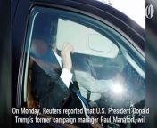 Former Trump Campaign Chairman Paul Manafort and Rick Gates, a key player from Trump&#39;s campaign, surrendered to federal authorities Monday in the first charges stemming from the special investigation into possible ties between Trump&#39;s presidential campaign and Russia.