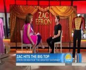 Actor Zac Efron joins TODAY to talk about his role in the new movie musical “The Greatest Showman,” loosely based on the life of P.T. Barnum. He says musicals are hard work: “