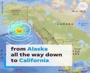 An earthquake off the coast of Alaska prompted a tsunami warning from Alaska all the way down to California. All warnings and watches have since been canceled.