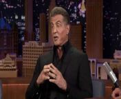 Sylvester Stallone teases some future projects with Rocky IV rival Dolph Lundgren and discusses the action-packed Rambo: Last Blood.