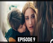 The Guest Episode 9 &#60;br/&#62;&#60;br/&#62;&#60;br/&#62;Escaping from her past, Gece&#39;s new life begins after she tries to finish the old one. When she opens her eyes in the hospital, she turns this into an opportunity and makes the doctors believe that she has lost her memory.&#60;br/&#62;&#60;br/&#62;Erdem, a successful policeman, takes pity on this poor unidentified girl and offers her to stay at his house with his family until she remembers who she is. At night, although she does not want to go to the house of a man she does not know, she accepts this offer to escape from her past, which is coming after her, and suddenly finds herself in a house with 3 children.&#60;br/&#62;&#60;br/&#62;CAST: Hazal Kaya,Buğra Gülsoy, Ozan Dolunay, Selen Öztürk, Bülent Şakrak, Nezaket Erden, Berk Yaygın, Salih Demir Ural, Zeyno Asya Orçin, Emir Kaan Özkan&#60;br/&#62;&#60;br/&#62;CREDITS&#60;br/&#62;PRODUCTION: MEDYAPIM&#60;br/&#62;PRODUCER: FATIH AKSOY&#60;br/&#62;DIRECTOR: ARDA SARIGUN&#60;br/&#62;SCREENPLAY ADAPTATION: ÖZGE ARAS&#60;br/&#62;