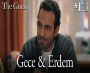 Gece &amp; Erdem #113&#60;br/&#62;&#60;br/&#62;Escaping from her past, Gece&#39;s new life begins after she tries to finish the old one. When she opens her eyes in the hospital, she turns this into an opportunity and makes the doctors believe that she has lost her memory.&#60;br/&#62;&#60;br/&#62;Erdem, a successful policeman, takes pity on this poor unidentified girl and offers her to stay at his house with his family until she remembers who she is. At night, although she does not want to go to the house of a man she does not know, she accepts this offer to escape from her past, which is coming after her, and suddenly finds herself in a house with 3 children.&#60;br/&#62;&#60;br/&#62;CAST: Hazal Kaya,Buğra Gülsoy, Ozan Dolunay, Selen Öztürk, Bülent Şakrak, Nezaket Erden, Berk Yaygın, Salih Demir Ural, Zeyno Asya Orçin, Emir Kaan Özkan&#60;br/&#62;&#60;br/&#62;CREDITS&#60;br/&#62;PRODUCTION: MEDYAPIM&#60;br/&#62;PRODUCER: FATIH AKSOY&#60;br/&#62;DIRECTOR: ARDA SARIGUN&#60;br/&#62;SCREENPLAY ADAPTATION: ÖZGE ARAS