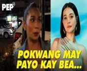 Ano ang masasabi ni Pokwang sa nangyari kina Bea Alonzo at Dominic Roque?&#60;br/&#62;&#60;br/&#62;#pokwang #beaalonzo #dominicroque &#60;br/&#62;&#60;br/&#62;Video: Noel Orsal&#60;br/&#62;Edit: Rommel Llanes&#60;br/&#62;&#60;br/&#62;Subscribe to our YouTube channel! https://www.youtube.com/@pep_tv&#60;br/&#62;&#60;br/&#62;Know the latest in showbiz at http://www.pep.ph&#60;br/&#62;&#60;br/&#62;Follow us! &#60;br/&#62;Instagram: https://www.instagram.com/pepalerts/ &#60;br/&#62;Facebook: https://www.facebook.com/PEPalerts &#60;br/&#62;Twitter: https://twitter.com/pepalerts&#60;br/&#62;&#60;br/&#62;Visit our DailyMotion channel! https://www.dailymotion.com/PEPalerts&#60;br/&#62;&#60;br/&#62;Join us on Viber: https://bit.ly/PEPonViber&#60;br/&#62;&#60;br/&#62;Watch us on Kumu: pep.ph