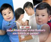 Jason Abalos and Vickie Rushton&#39;s son Knoa Alexander has been stealing hearts on social media with his effortless charm and giddiness. He has also been greatly admired because of his good looks, dubbing him as a future heartthrob by netizens. Check out some of his cutest photos in this video.&#60;br/&#62;&#60;br/&#62;Stay updated with the latest showbiz happenings with On the Spot:&#60;br/&#62;www.gmanetwork.com/entertainment/tv/on_the_spot&#60;br/&#62;